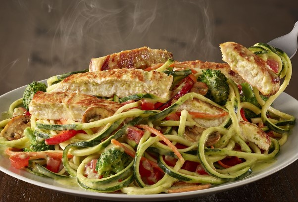 Olive Garden Zoodles Primavera Review